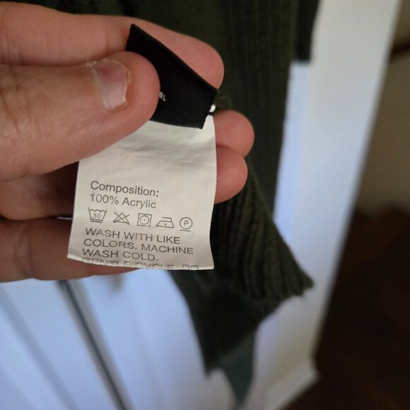 Shein curve green floral embroidered cardigan 3xl - Picture 7 of 7